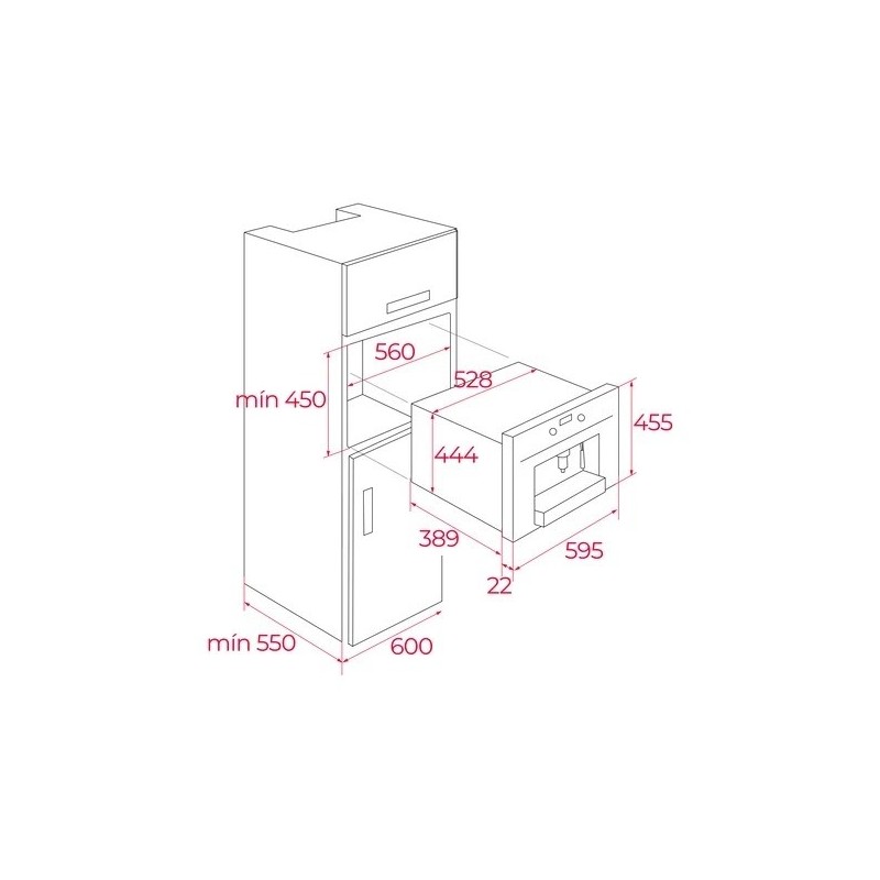 TEKA - Máq. Café CLC 855 GM BK 111630004