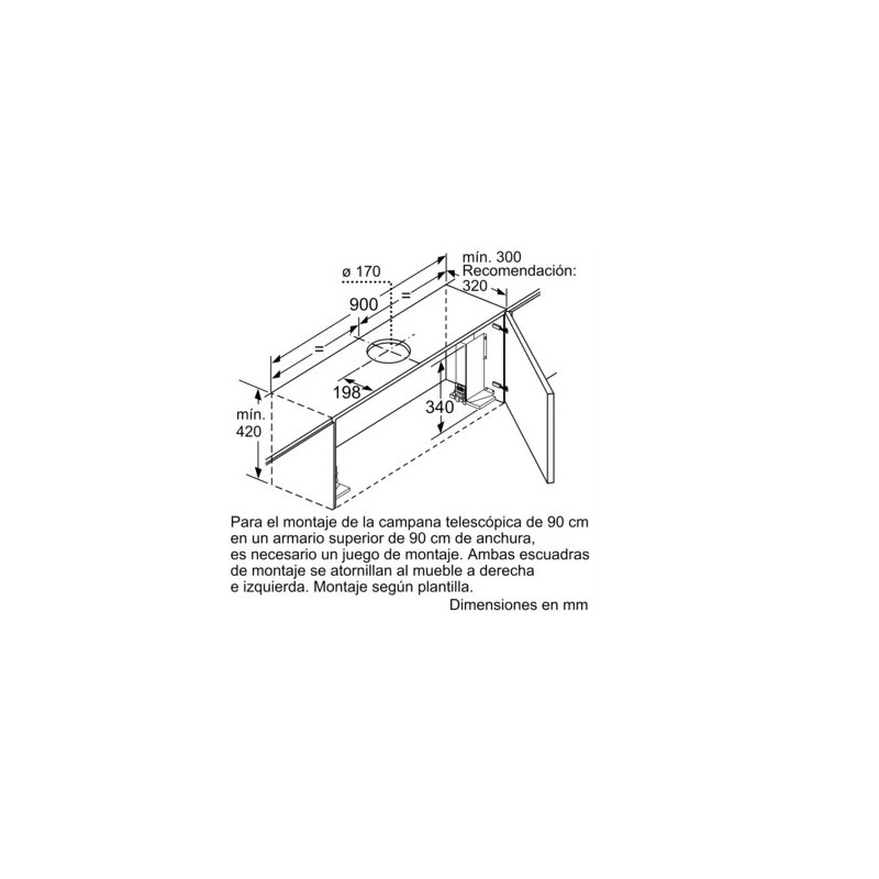 SIEMENS - Exaustor Telescopico IQ300 LI97SA531
