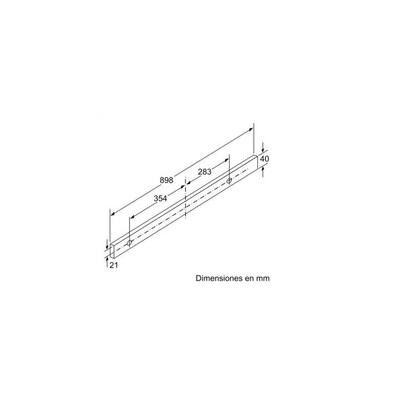 SIEMENS - Exaustor Telescopico IQ300 LI97SA531