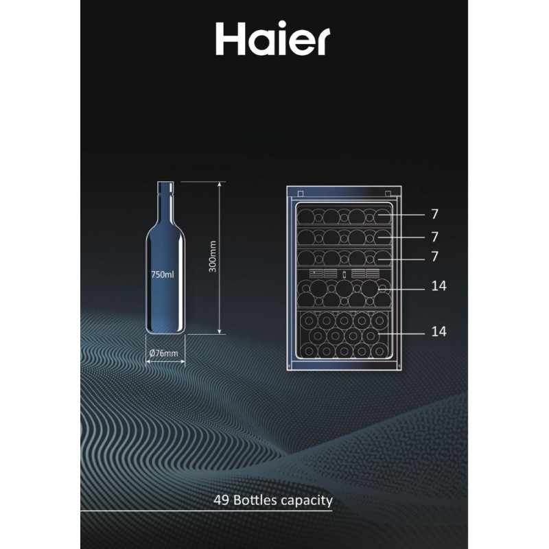 HAIER - Cave de Vinhos HWS49GA