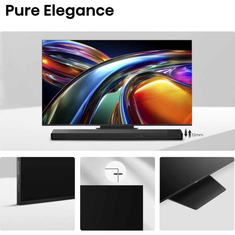 HISENSE - RGB-MiniLED  Smart TV 4K 75UR9S