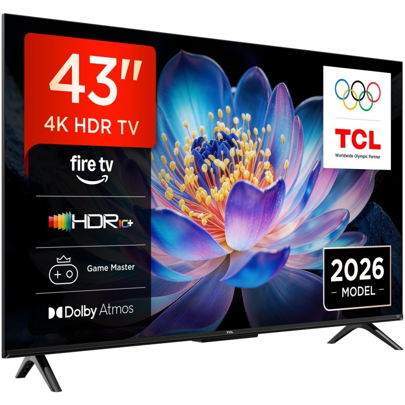 TCL - QLED Smart Fire TV 4K 43V6D