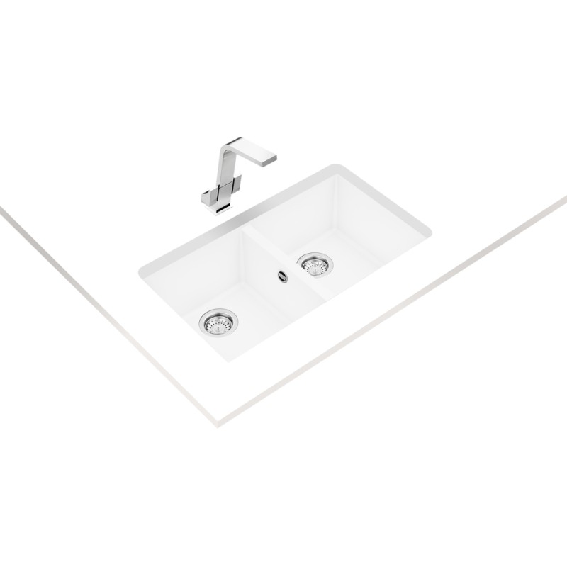 TEKA - Lava Louças SQUARE 2C 760 TG WHITE