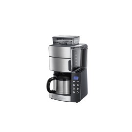 Russell Hobbs 25620-56 Grind & Brew Máquina de Café Filtro com Moinho Integrado, Jarro Térmico 1L, 1000W, Preto, Inox - 5038061101744