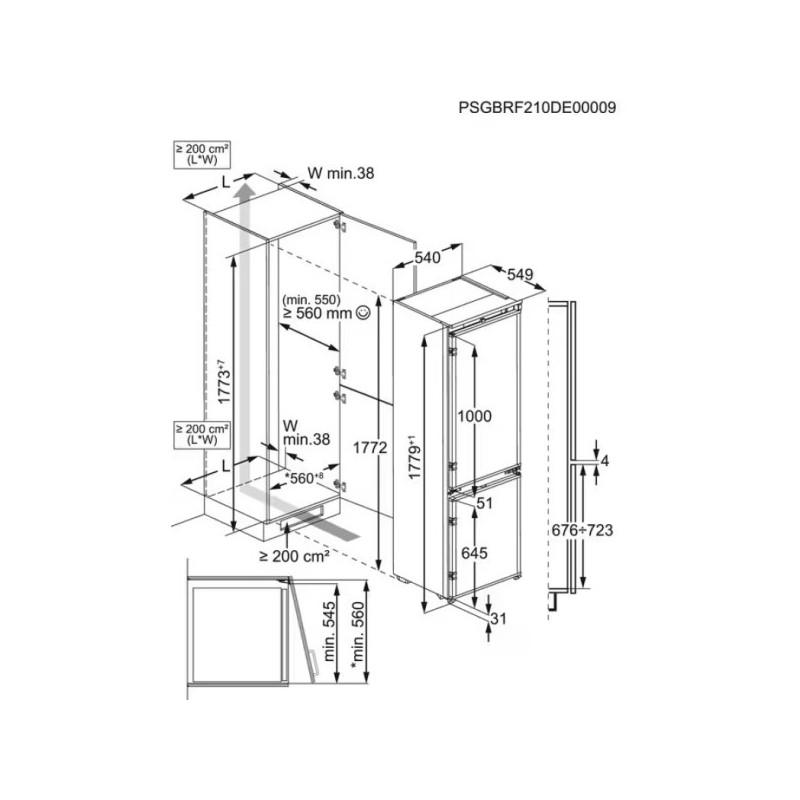 AEG - Combinado Encastre TC7CS18GES