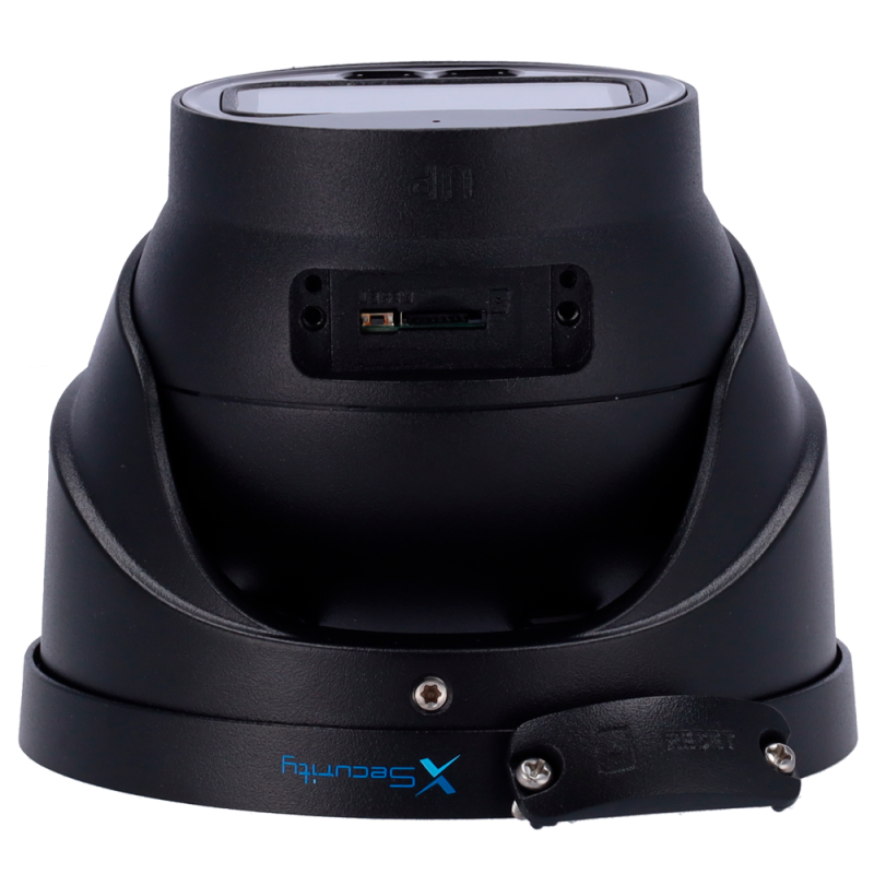 X-Security XS-IPT990ZA-8P-DL-WIZ-BLACK Câmara Turret IP, 8 MP, 2.7-13.5 mm, 40 m, PoE, IP67, Áudio, MicroSD, WDR (120 dB), Preto - 8435325489483