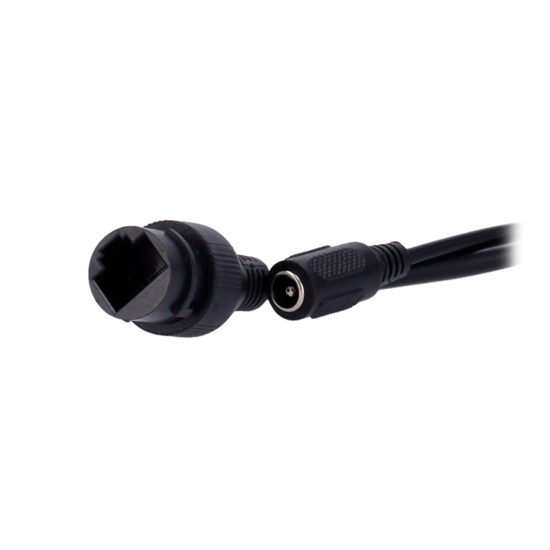 X-Security XS-IPT990ZA-8P-DL-WIZ-BLACK Câmara Turret IP, 8 MP, 2.7-13.5 mm, 40 m, PoE, IP67, Áudio, MicroSD, WDR (120 dB), Preto - 8435325489483