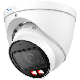 X-Security XS-IPT990ZA-6P-DL-WIZ Câmara Turret IP, 6 MP, 2.7-13.5 mm, 40 m, PoE, IP67, Áudio, MicroSD, WDR (120 dB), Branco - 8435325489384