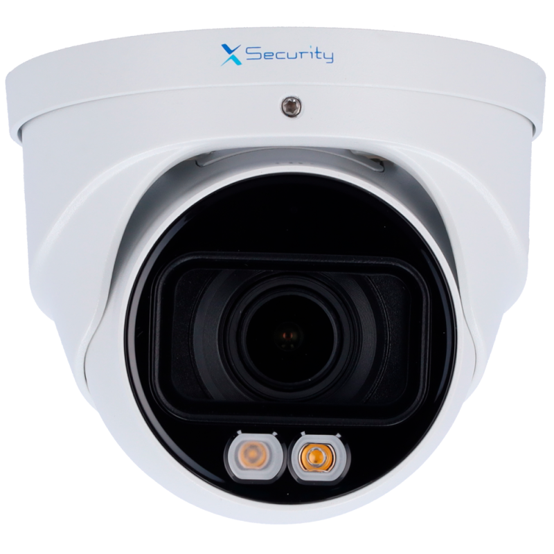 X-Security XS-IPT990ZA-6P-DL-WIZ Câmara Turret IP, 6 MP, 2.7-13.5 mm, 40 m, PoE, IP67, Áudio, MicroSD, WDR (120 dB), Branco - 8435325489384