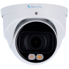 X-Security XS-IPT990ZA-6P-DL-WIZ Câmara Turret IP, 6 MP, 2.7-13.5 mm, 40 m, PoE, IP67, Áudio, MicroSD, WDR (120 dB), Branco - 8435325489384