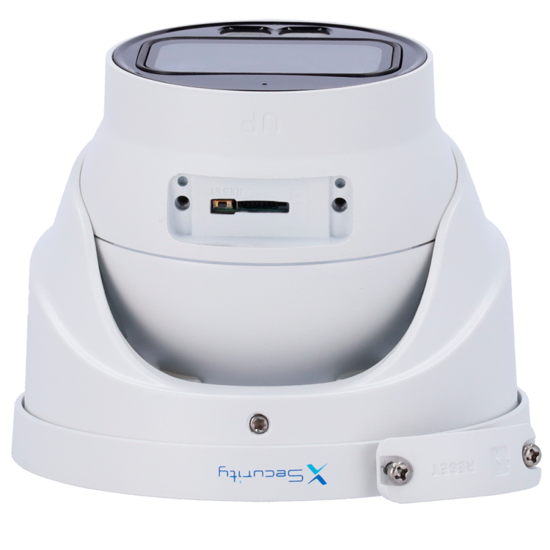 X-Security XS-IPT990ZA-6P-DL-WIZ Câmara Turret IP, 6 MP, 2.7-13.5 mm, 40 m, PoE, IP67, Áudio, MicroSD, WDR (120 dB), Branco - 8435325489384