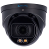 X-Security XS-IPT990ZA-4P-DL-WIZ-BLACK Câmara Turret IP, 4 MP, 2.7-13.5 mm, 40 m IR/Luz branca, PoE, IP67, Áudio, MicroSD, WDR (120 dB), Preto - 8435325489339
