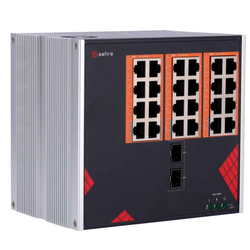Safire SF-SWI2624HIPOE-GF-AC-390-DIN