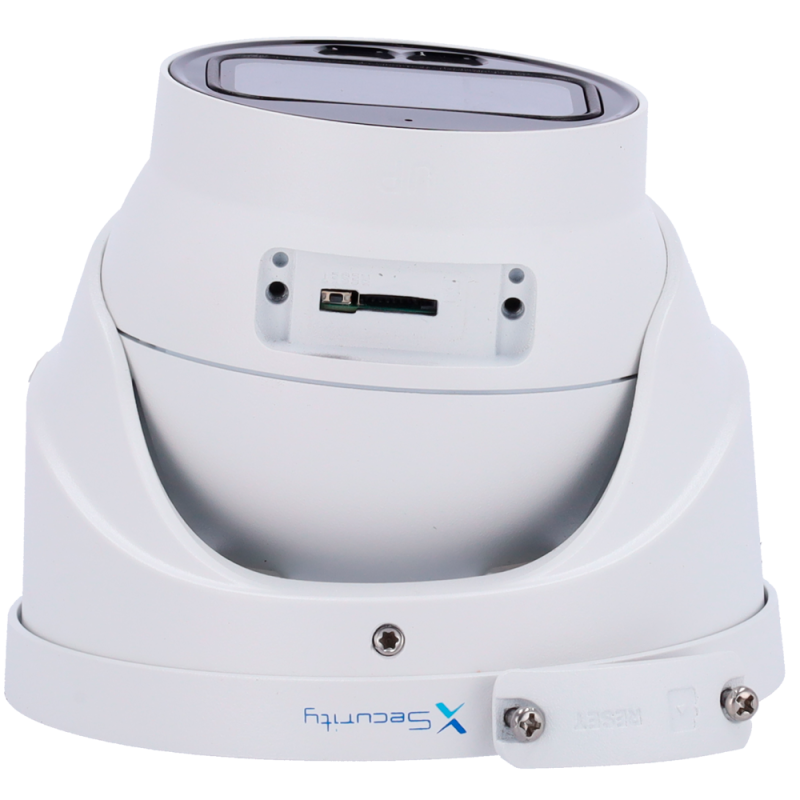 X-Security XS-IPT990ZA-4P-DL-WIZ Câmara Turret IP, 4 MP, 2.7-13.5 mm, 40 m IR/Luz, PoE, IP67, Áudio, MicroSD, WDR (120 dB), Branco - 8435325487052