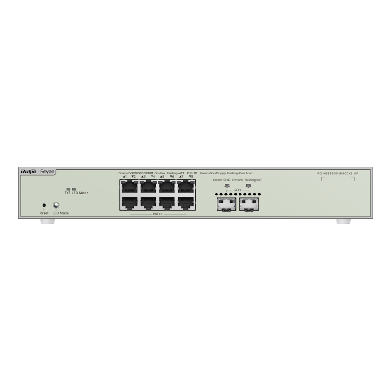 Reyee RG-NBS5300-8MG2XS-UP