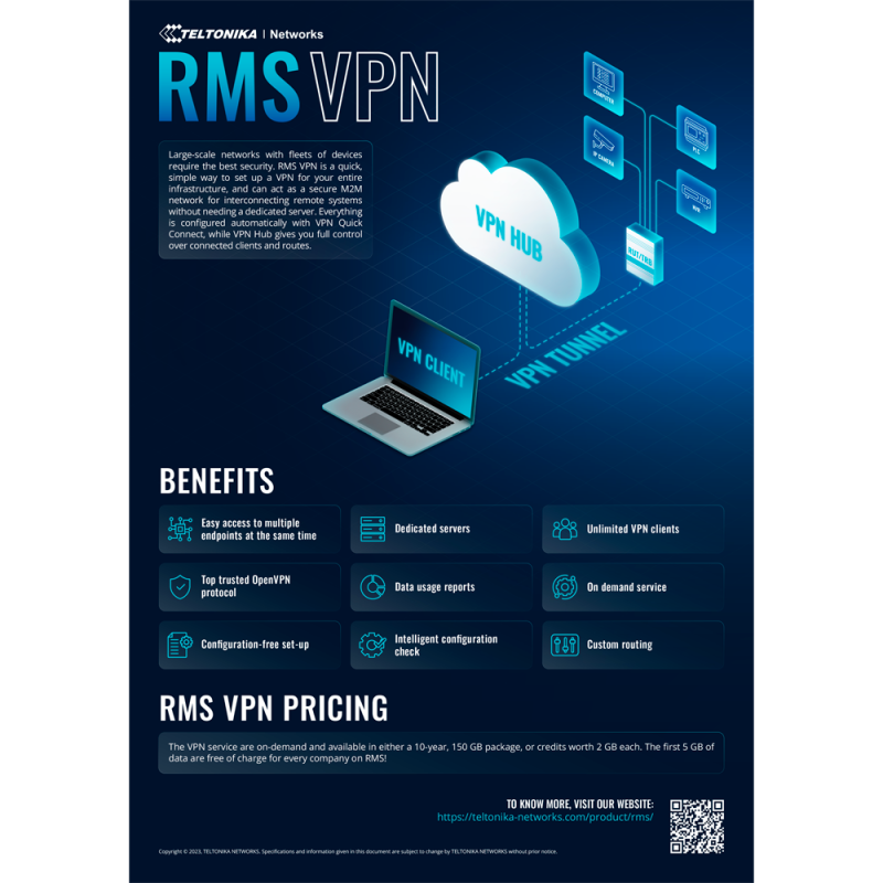 Teltonika TK-RMS-VPN-150G
