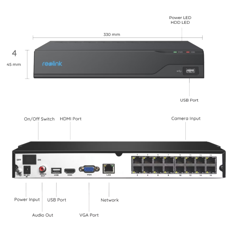 Reolink RL-NVS16-POE