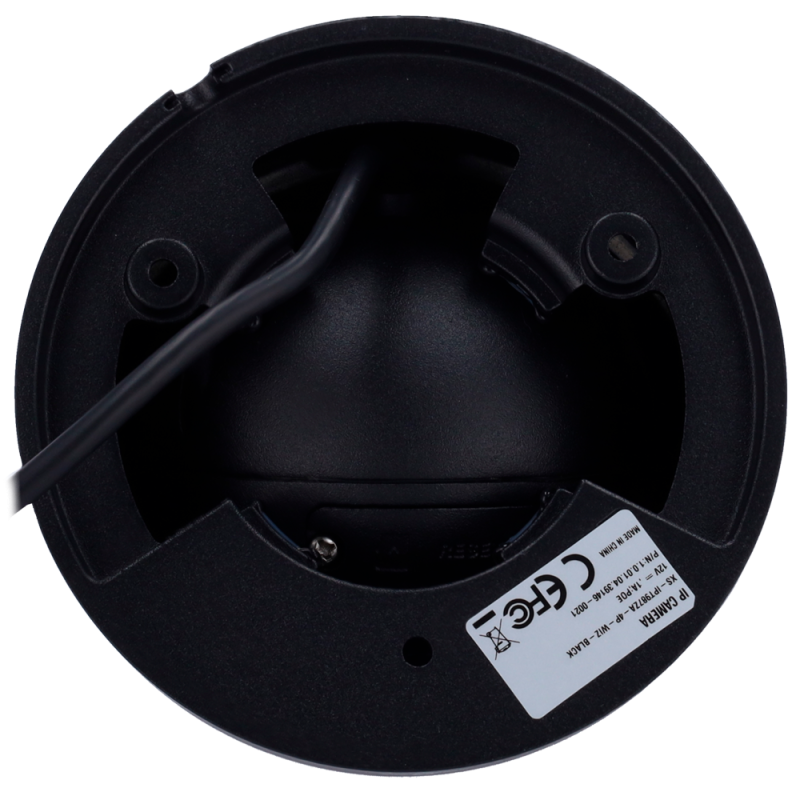 X-Security XS-IPT987ZA-4P-WIZ-BLACK Câmara Turret IP, 4 MP, 2.7-13.5 mm, 40 m, PoE, IP67, Áudio, WDR (120 dB), Preto - 8435325483276