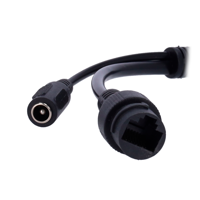X-Security XS-IPT987ZA-4P-WIZ-BLACK Câmara Turret IP, 4 MP, 2.7-13.5 mm, 40 m, PoE, IP67, Áudio, WDR (120 dB), Preto - 8435325483276