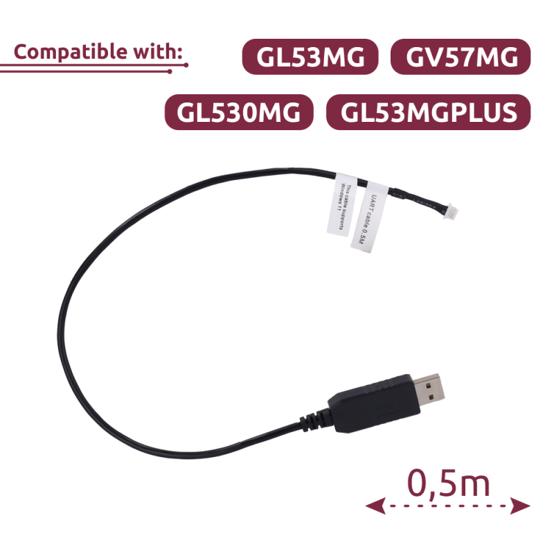 Queclink QL-UART-CABLE-0.5M