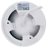 X-Security XS-IPT982CA-8U-WIZCOLOR-TIOC Câmara Turret IP, 8 MP, 2.8 mm, 30 m, PoE, IP67, Áudio, MicroSD, WDR (120 dB), WizSense, Branco - 8435325493015