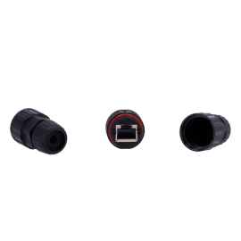 Oem CON-RJ45-GLAND-W-BLACK