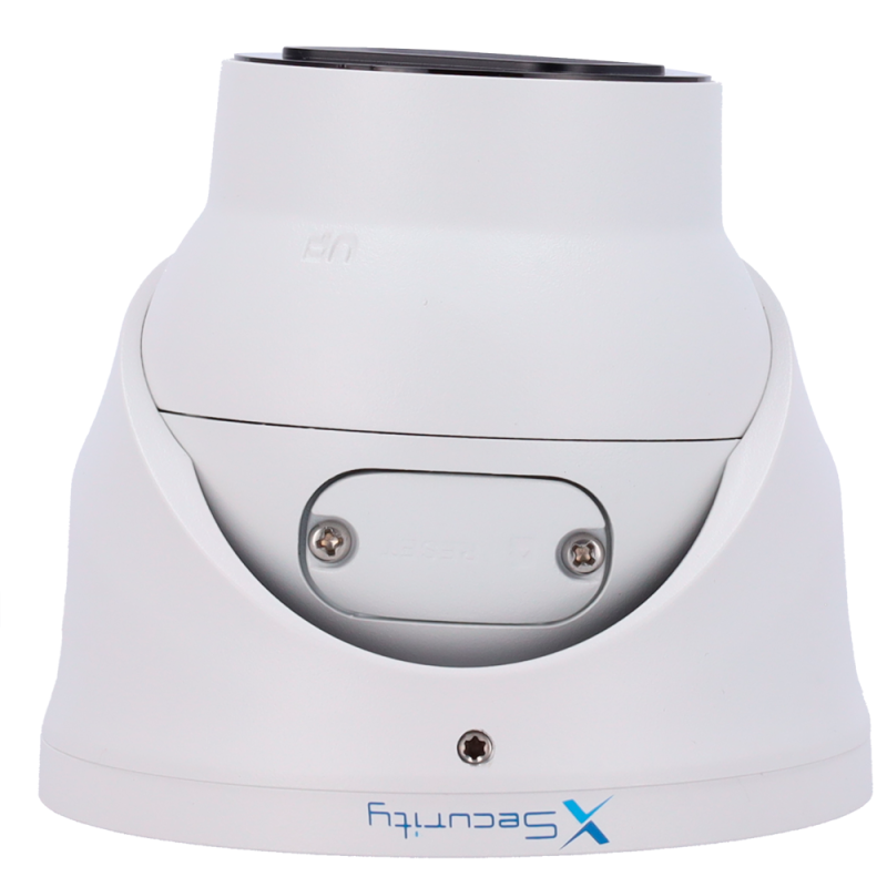 X-Security XS-IPT982CA-8P-WIZCOLOR Câmara Turret IP, 8 MP, 2.8 mm, 30 m, PoE, IP67, Áudio, MicroSD, WDR (120 dB), WizSense, Branco - 8435325492988