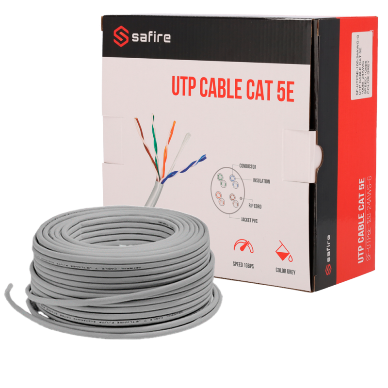 Safire SF-UTP5E-100-24AWG-G