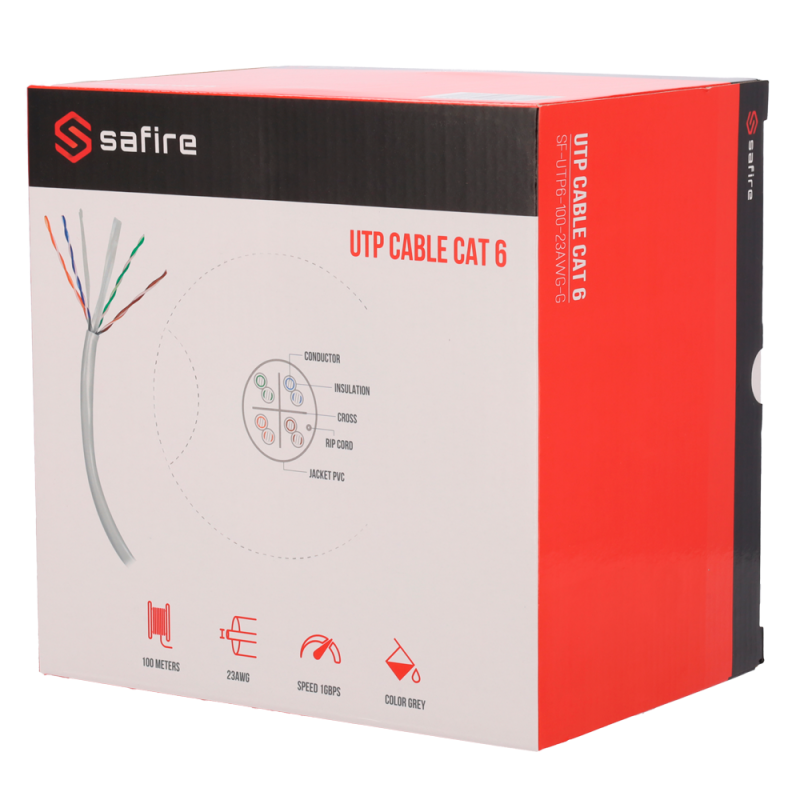 Safire SF-UTP6-100-23AWG-G