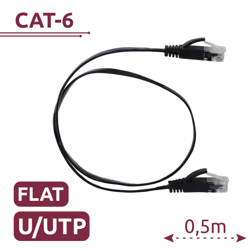 Oem UTP6-05BK-FLAT
