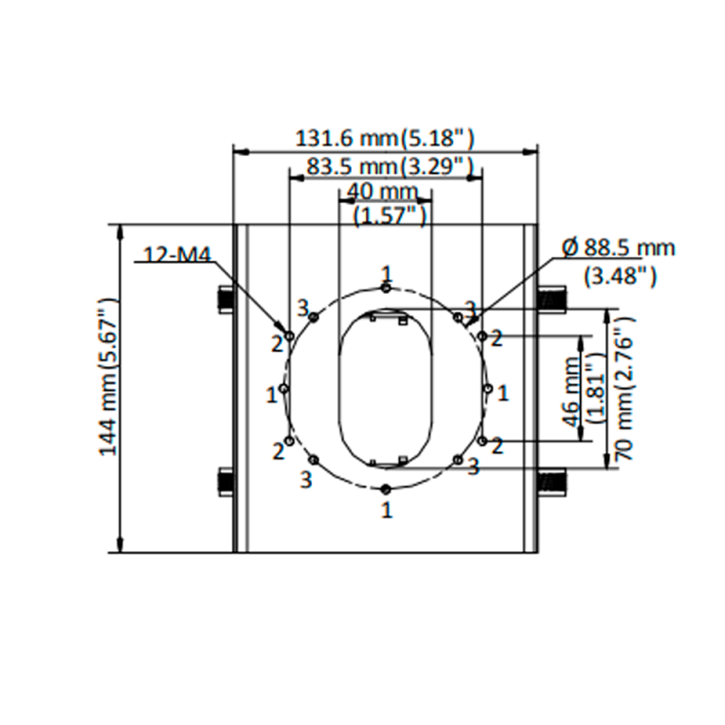 Hikvision DS-1275ZJ-S-SUS