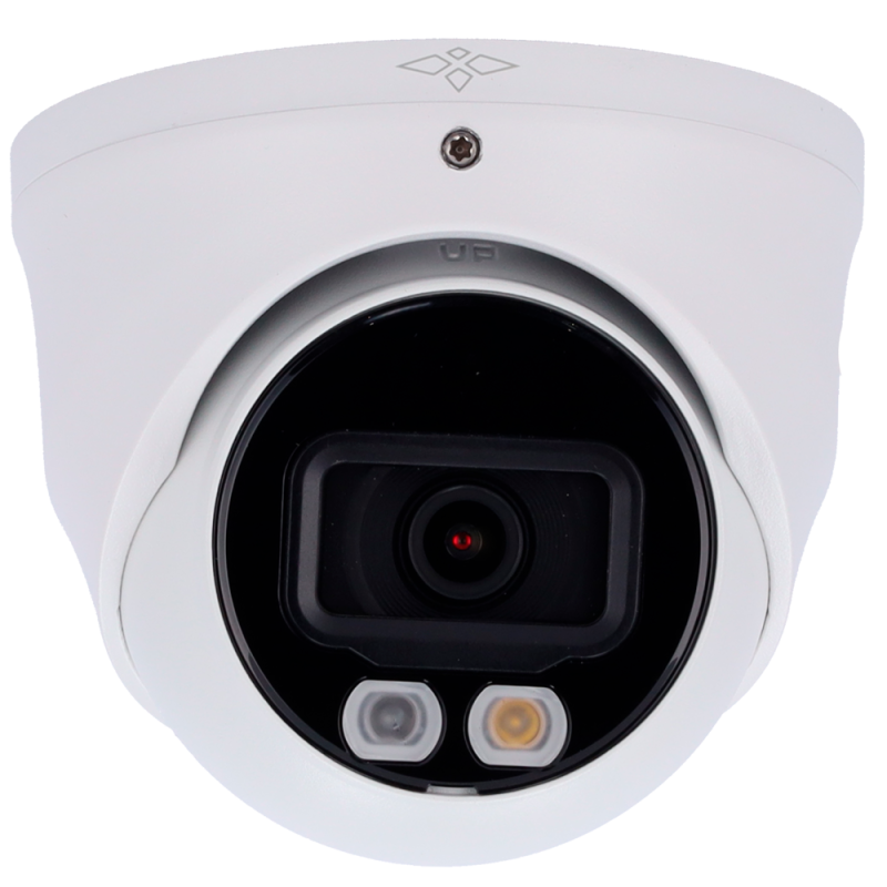 X-Security XS-IPT981A-8P-WIZ-DL Câmara Turret IP, 8 MP, 2.8 mm, 30 m, PoE, IP67, Áudio, MicroSD, WDR (120 dB), Branco - 8435325484570