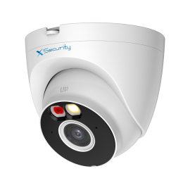 X-Security XS-IPT981A-5EW-SL Câmara Turret IP Wi-Fi, 5 MP, 2.8 mm, 30 m, IP67, Áudio, Alarme, MicroSD, WizSense, Branco - 8435325497105