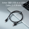 Anker ANK-322-USBA-USBC-90-B
