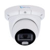 X-Security XS-IPT744A-4U-DL-WIZ Câmara Turret IP, 4 MP, 2.8 mm, 50 m, PoE, IP67, Áudio, MicroSD, WDR (120 dB), WizSense, Branco - 8435325492834