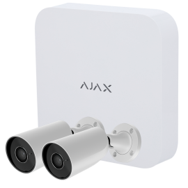 Ajax AJ-NVRKIT108-2XBULLET-W