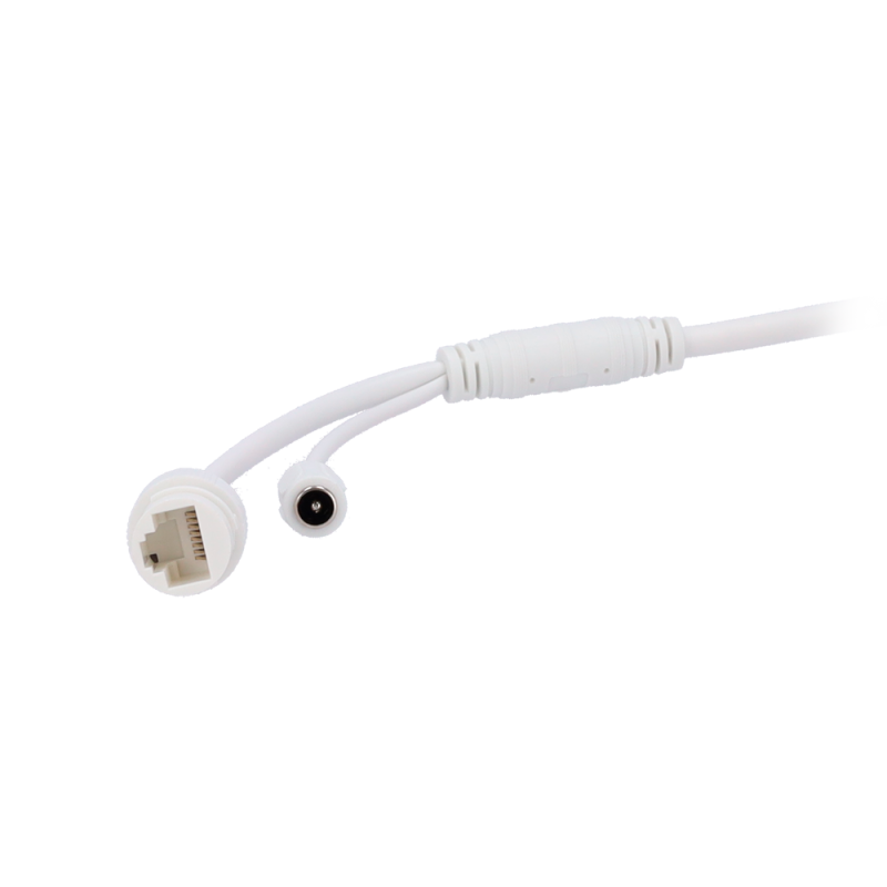 X-Security XS-IPT744A-4U-DL-WIZ Câmara Turret IP, 4 MP, 2.8 mm, 50 m, PoE, IP67, Áudio, MicroSD, WDR (120 dB), WizSense, Branco - 8435325492834