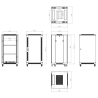 Oem RACK-22UFN