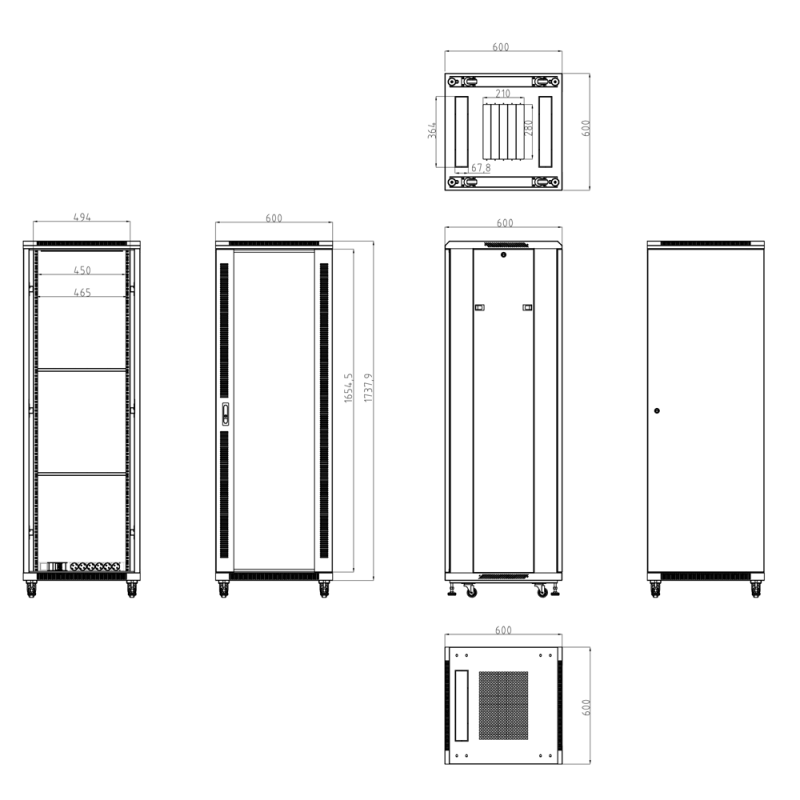 Oem RACK-37UFN