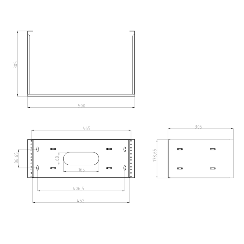 Oem RACK-OPEN-4U