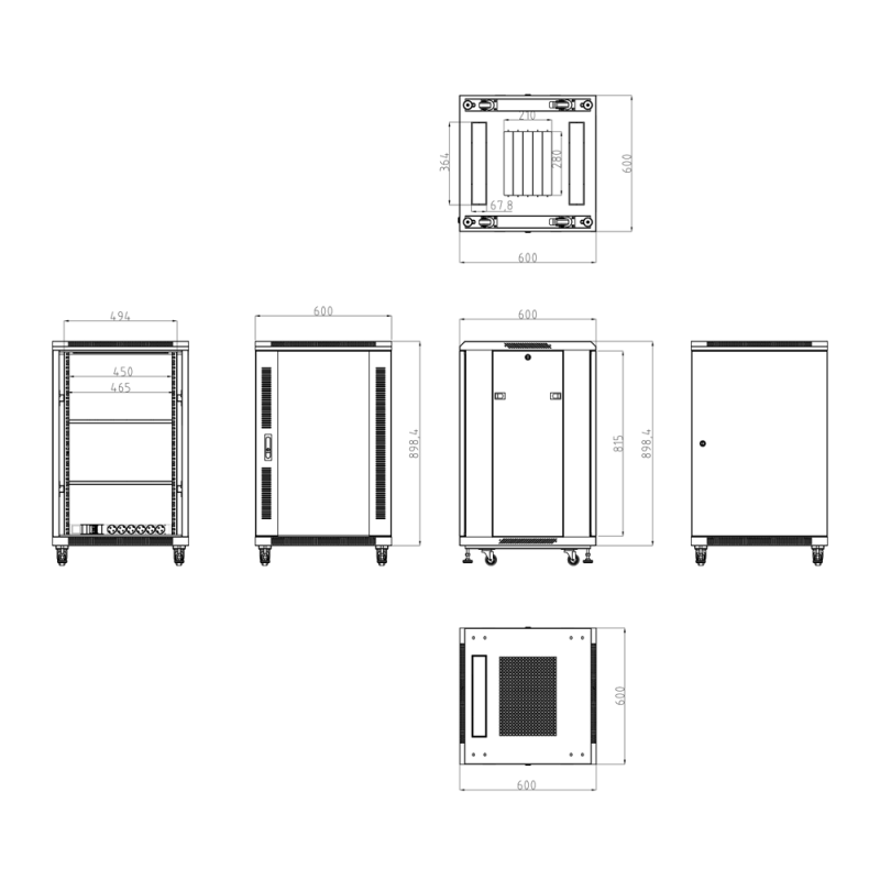 Oem RACK-F18UN