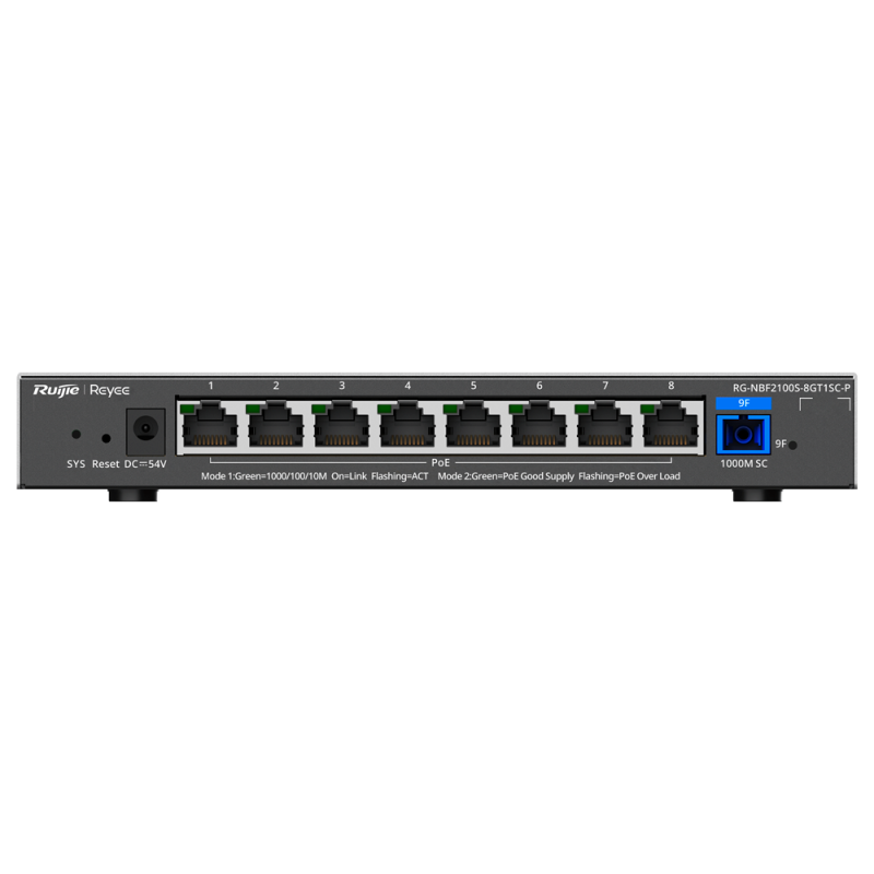 Reyee RG-NBF2100S-8GT1SC-P