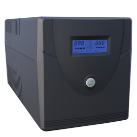 Safire UPS1000VA-4 UPS SAI Line-Interactive Monofásica, 1000VA/600W, 230 Vac, 4 Schuko, Recarga 6-8 h, 2 Baterias 12 V 7 Ah incluídas - 8435325426358