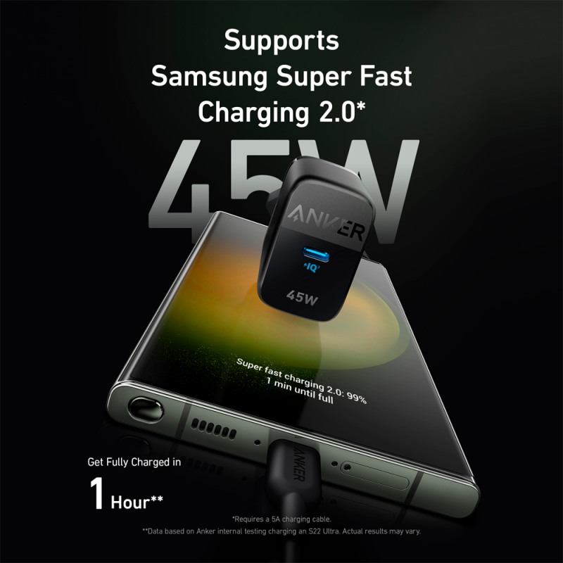 Anker ANK-313-WCHARGER-45W1C-B