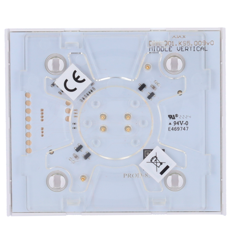 Ajax AJ-CENTERBUTTON-DIMMER-W-VERT