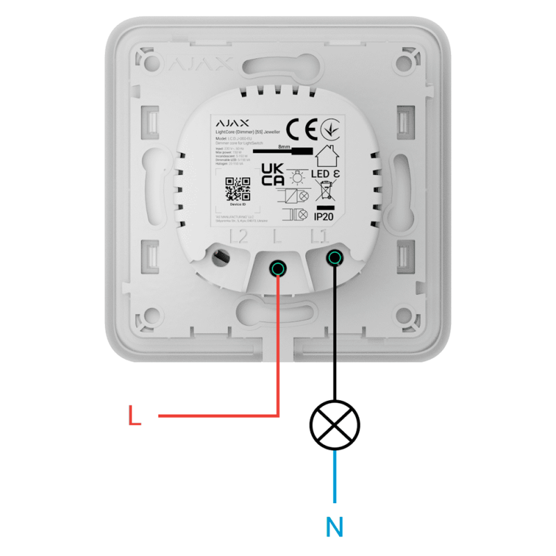 Ajax AJ-LIGHTCORE-DIMMER