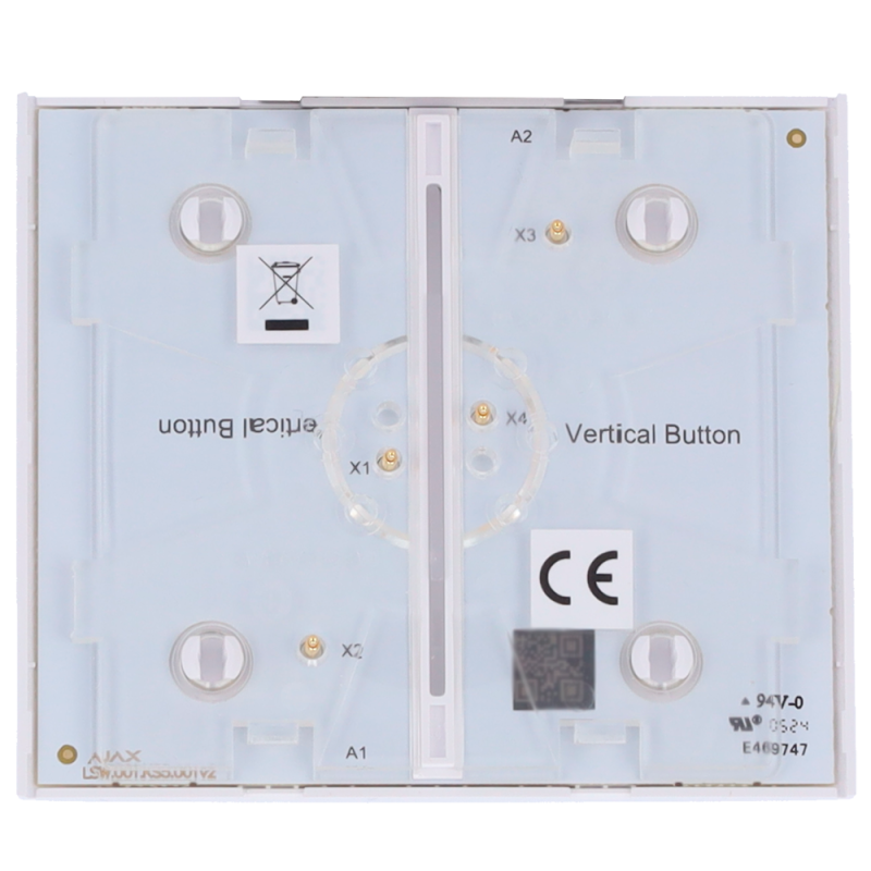 Ajax AJ-CENTERBUTTON-2G-W-VERT