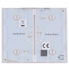 Ajax AJ-CENTERBUTTON-2G-W-VERT