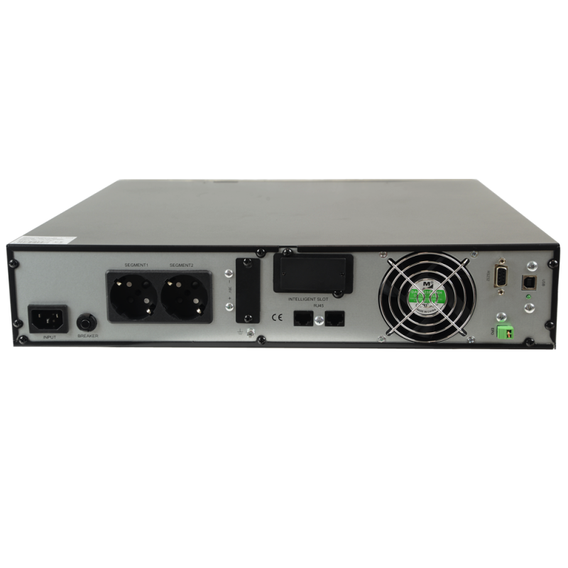 OEM UPS2000VA-ON-2-RACK UPS SAI Online Monofásica, 2000VA/1800W, 220-240 Vac, 2 Schuko, Recarga 4-5 h, 4 Baterias 12 V 9.5 Ah incluídas - 8435325440668