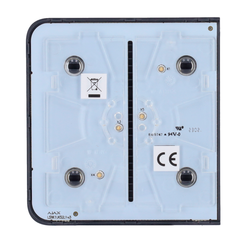 Ajax AJ-SIDEBUTTON-1G2W-GRA